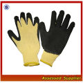 Cut Resistance kevlar gloves/latex coated gloves